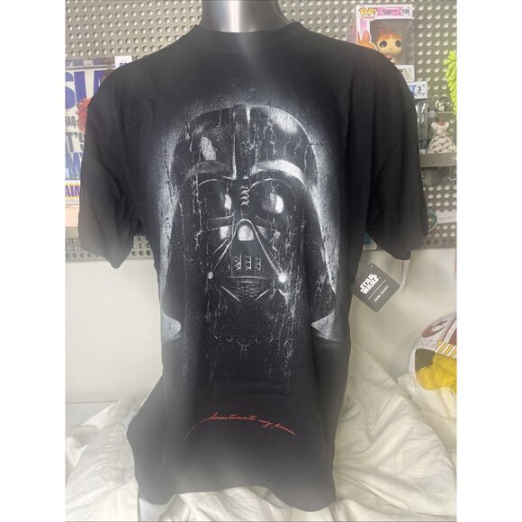 Darc Sport Power Of The Dark Side Shirt LG XL Oversized Star Wars Darth Vader - Picture 1 of 7